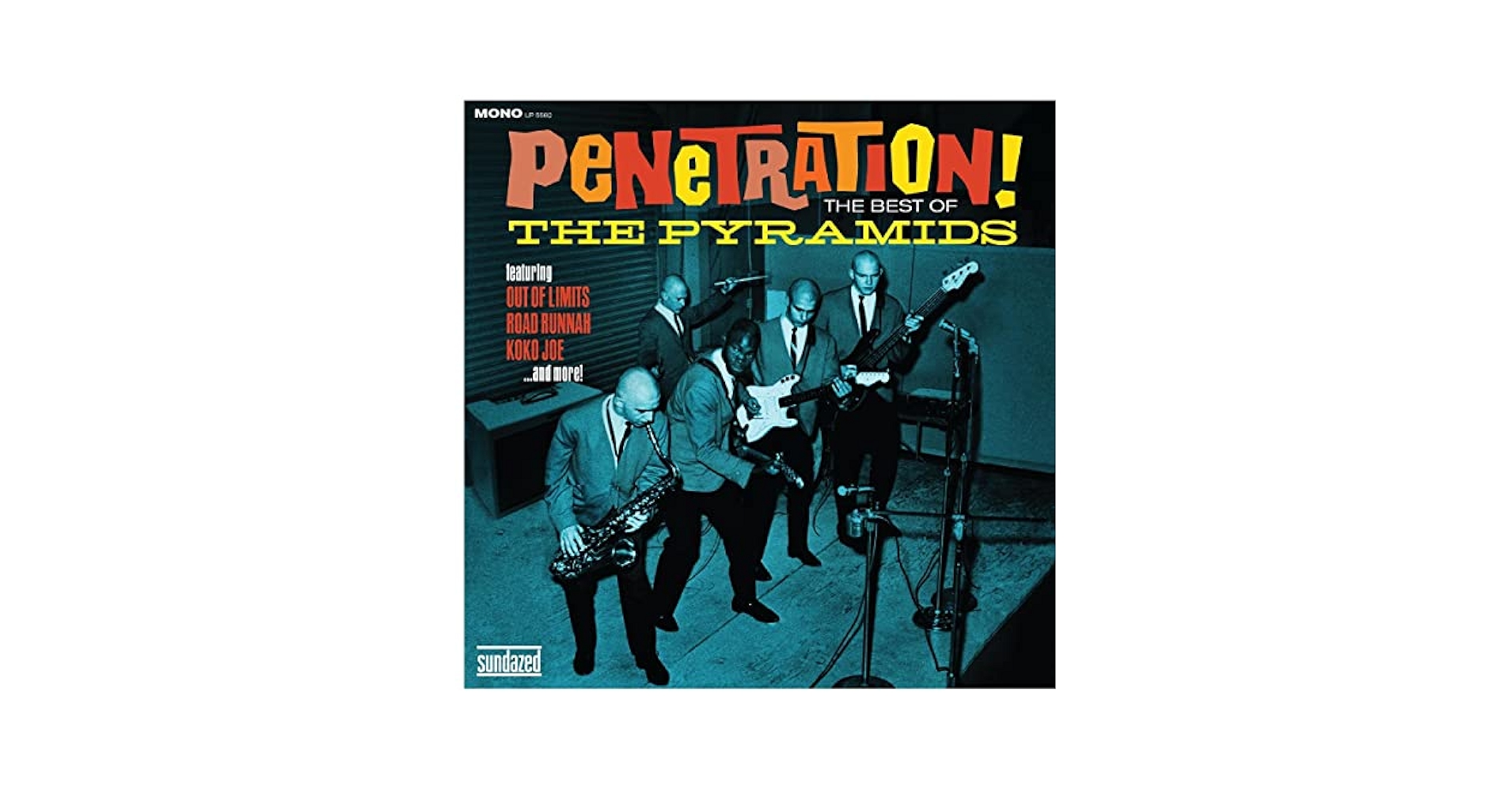 米7” Pyramids Penetration 13002 Best Records /00080 Amazon.com: Penetration! The Best Of The Pyramids (TURQUOISE